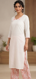Premium Rayon Kurti with Printed Mix Cotton Pant